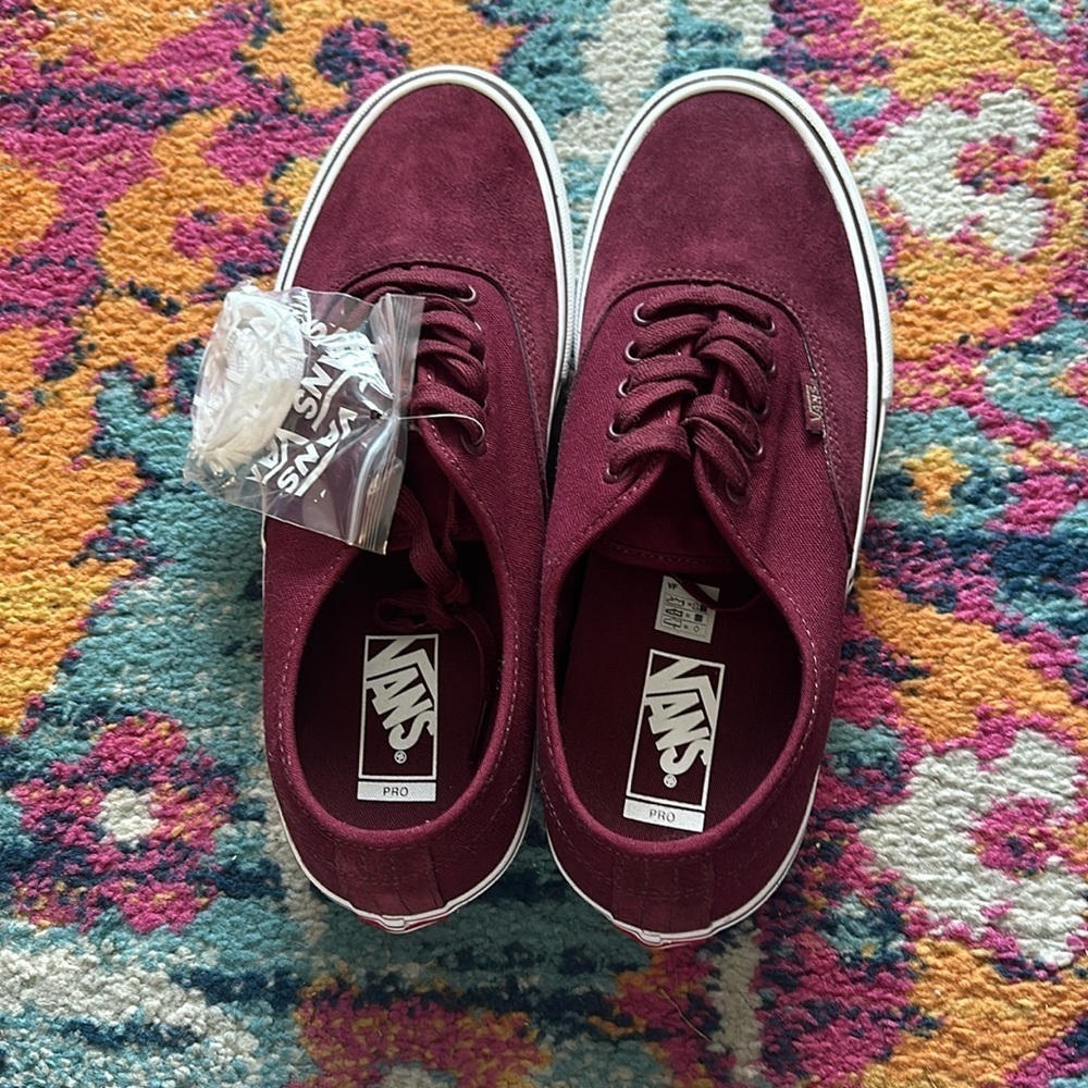 Vans Pro Crimson Suede shoes